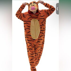 Unisex Orange Tiger Onesie